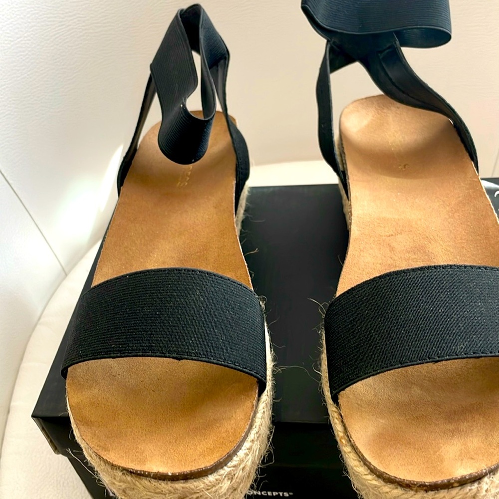 Black sandals